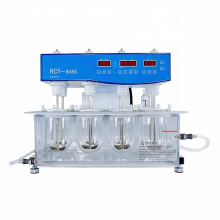 Detection of solid preparations structure disintegration tester
